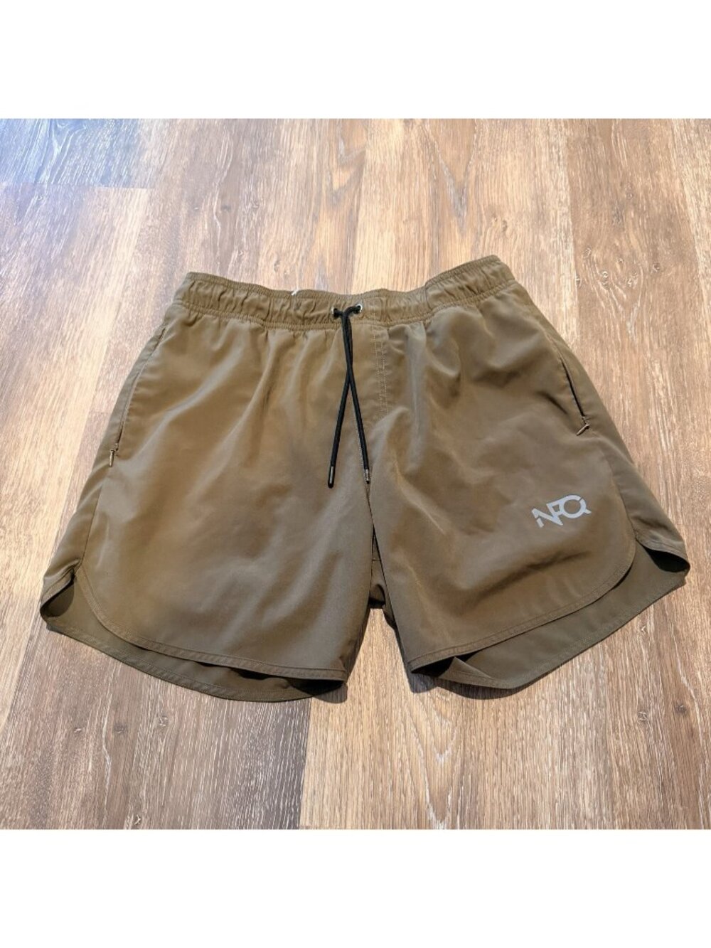 NFQ Never Fxcking Quit Liner Training Shorts Men’s Size Med Zip Pockets